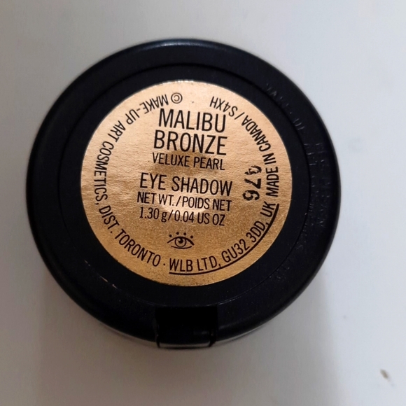 2/10 NWT Mac Malibu Bronze Single eyeshadow - Picture 4 of 4